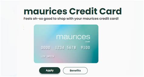 maurices credit card